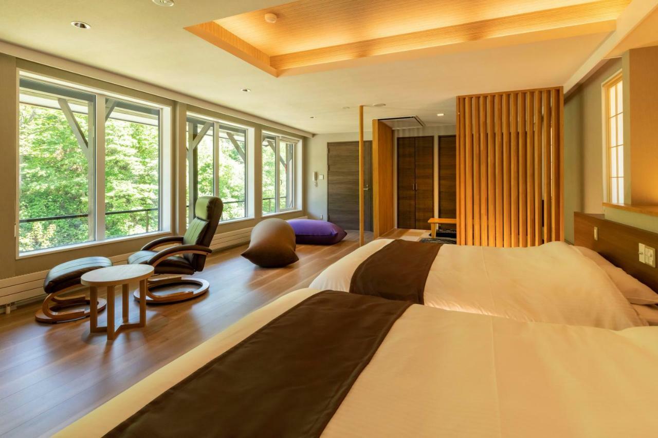 Hôtel Shikishima Jozankei Bettei à Sapporo Extérieur photo
